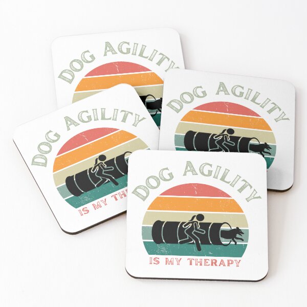 Item preview, Dog agility is my therapy - agility is my therapy designed and sold by PausePapote.