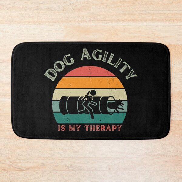 Item preview, Dog agility is my therapy - agility is my therapy designed and sold by PausePapote.