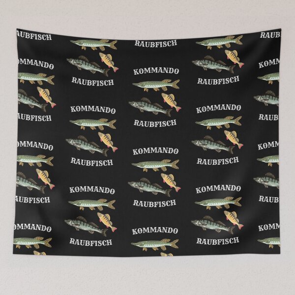 Item preview, Commando predatory fish - pike perch zander designed and sold by AUEROCHSE.