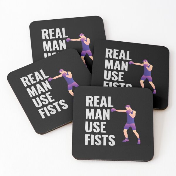 Item preview, Real Men Use Fists  designed and sold by sahil400.