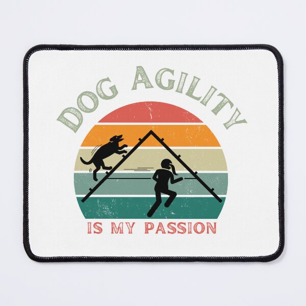 Item preview, Dog agility is my passion - agility is my passion designed and sold by PausePapote.