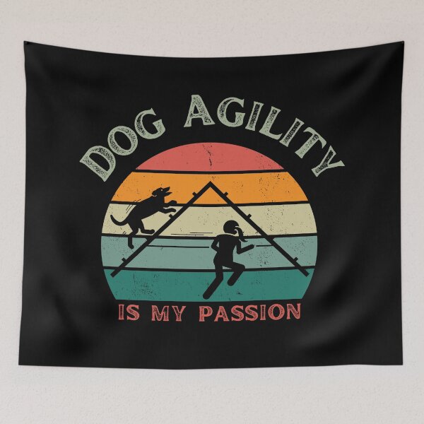 Item preview, Dog agility is my passion - agility is my passion designed and sold by PausePapote.