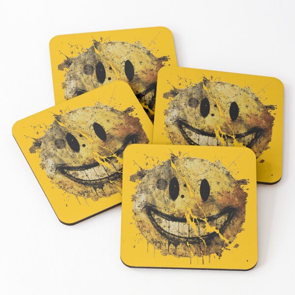 Item preview, Cracked Smiling Face Emoji designed and sold by Jarmo Piironen.