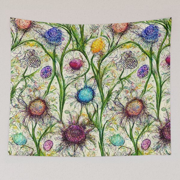 Item preview, Colorful summer meadow (8/12) designed and sold by sabantha.