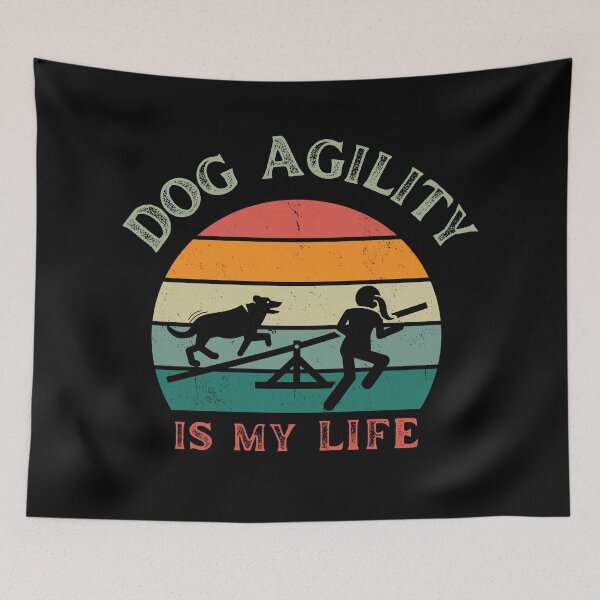 Item preview, Dog agility is my life - agility is my life designed and sold by PausePapote.