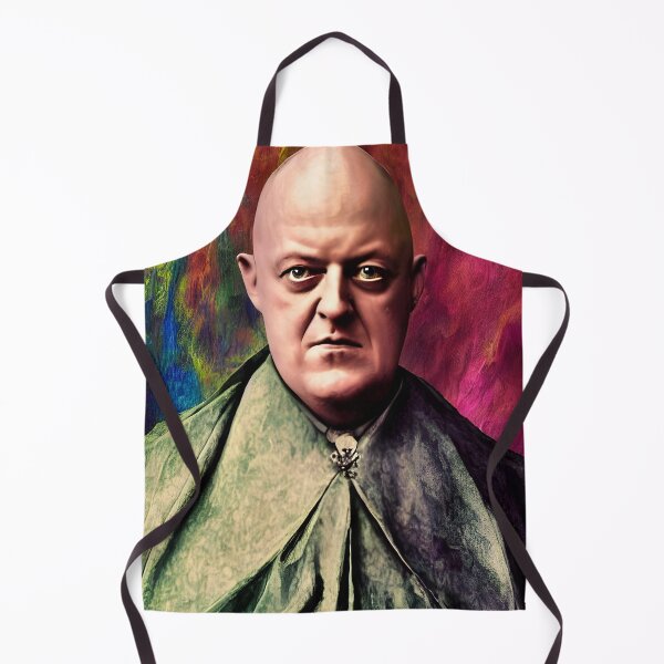 Item preview, Aleister Crowley The Great Beast of Thelema painted in a Surrealist and Impressionist style designed and sold by Ataraxia  Apparel.