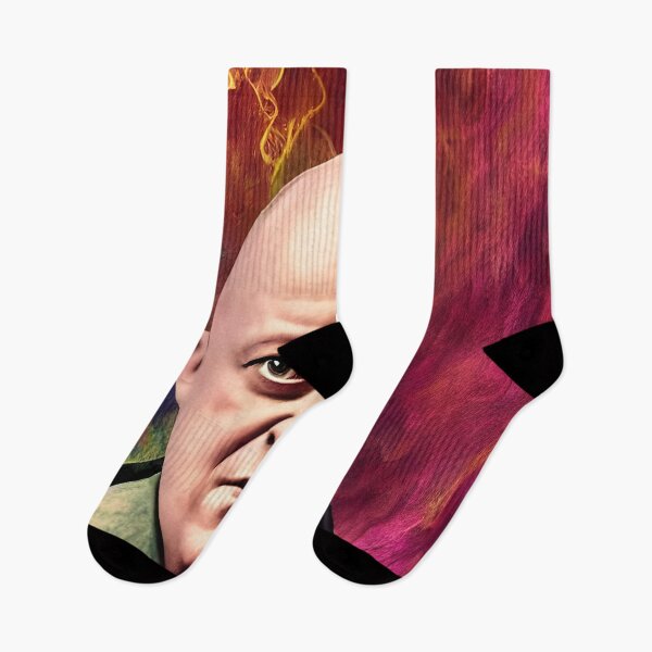 Item preview, Aleister Crowley The Great Beast of Thelema painted in a Surrealist and Impressionist style designed and sold by Ataraxia  Apparel.