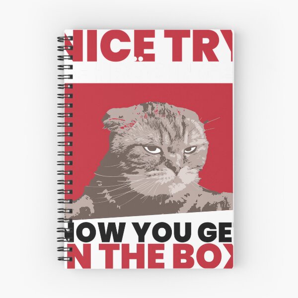 Item preview, Nice Try Schroedinger Schoedingers Cat  designed and sold by irinejnahata5.