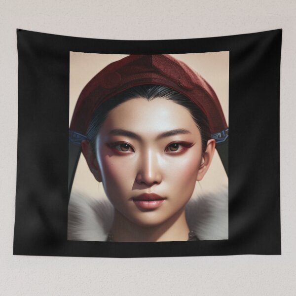 Item preview, Anime Girl - Realistic Portrait designed and sold by MtWoodsonSales.