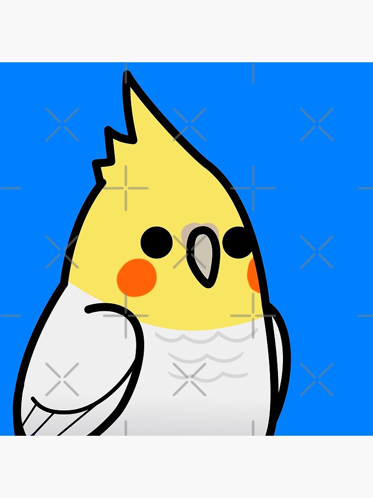 Too Many Birds! - Lutino Cockatiel by MaddeMichael