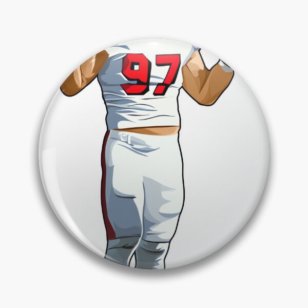 Item preview, Nick Bosa Celebrates  designed and sold by irinejnahata5.