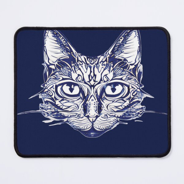Item preview, Serious cat portrait designed and sold by Goatonfire.