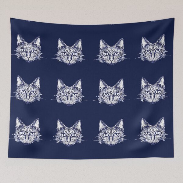 Item preview, Retrato de gato serio designed and sold by Goatonfire.