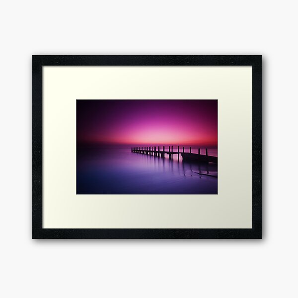 Quindalup Dawn II Framed Art Print