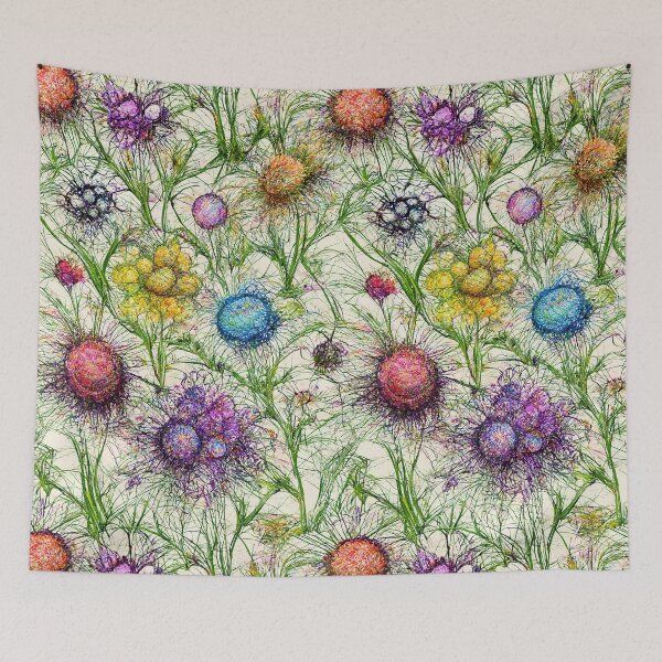 Item preview, Colorful summer meadow (10/12) designed and sold by sabantha.