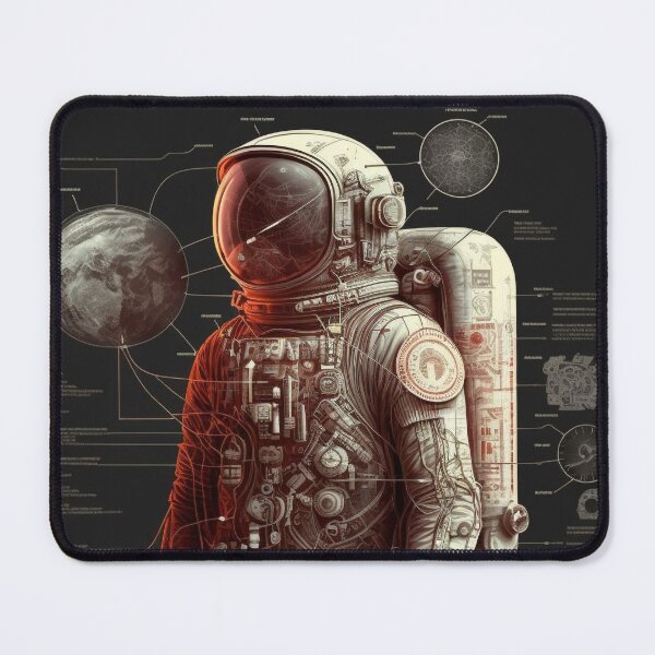 Item preview, The Space Adventurer: A High-Tech Hero in the Cosmos designed and sold by Abili-Tees.