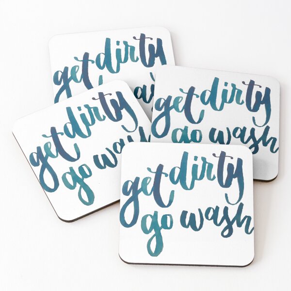 Item preview, Get Dirty Go Wash  designed and sold by sandribaljakn.