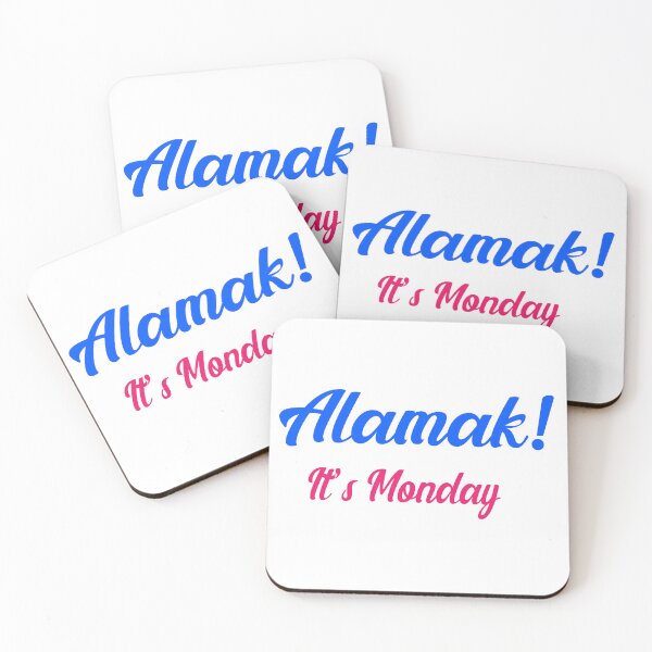 Item preview, Alamak it's monday  designed and sold by UniqueDesignHub.