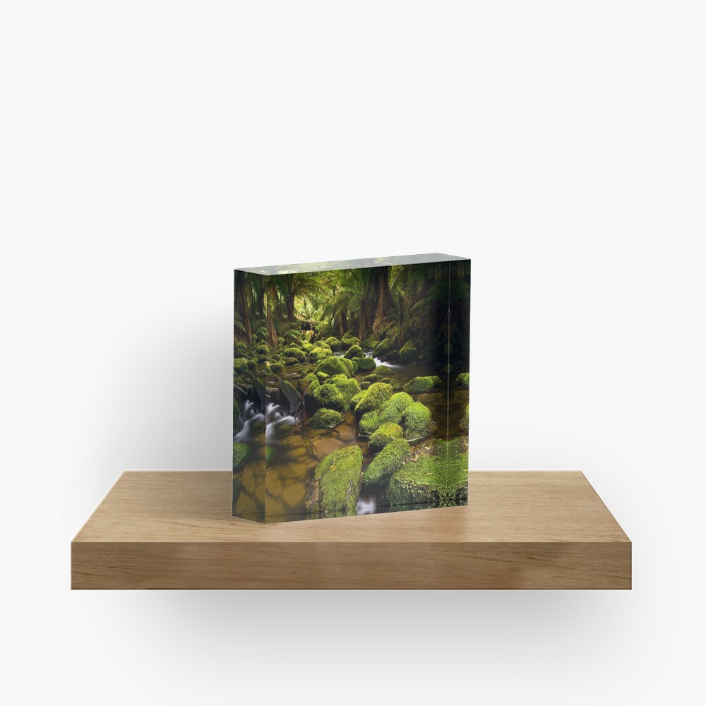 Flowing Acrylic Block