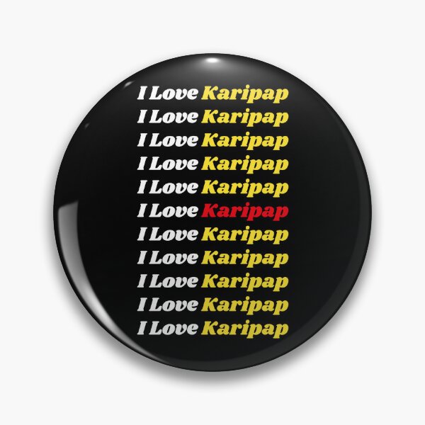 Item preview, 'I Love Karipap' Malay Cuisine - Delicious Food Text Based Design designed and sold by Ridiculam Toga.