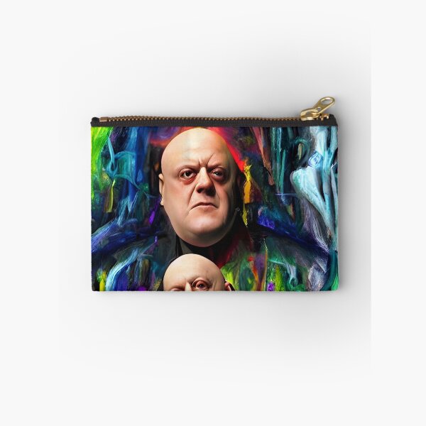 Item preview, Cyberpunk Aleister Crowley The Great Beast of Thelema painted in a Surrealist and Impressionist style designed and sold by Ataraxia  Apparel.