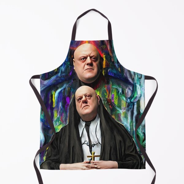 Item preview, Cyberpunk Aleister Crowley The Great Beast of Thelema painted in a Surrealist and Impressionist style designed and sold by Ataraxia  Apparel.