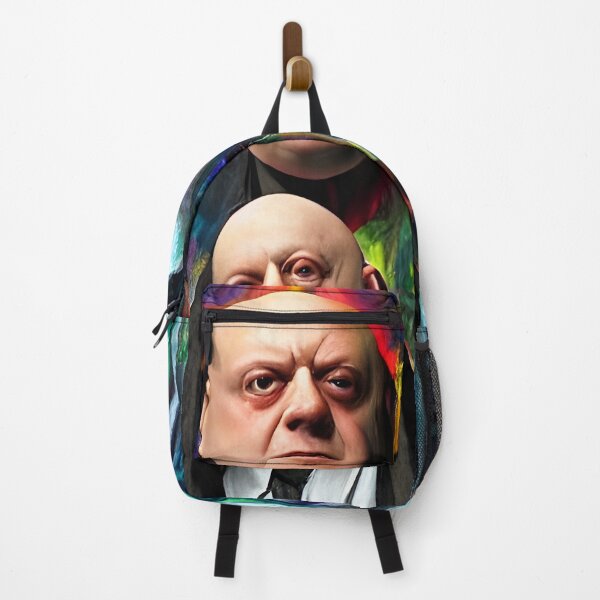 Item preview, Cyberpunk Aleister Crowley The Great Beast of Thelema painted in a Surrealist and Impressionist style designed and sold by Ataraxia  Apparel.