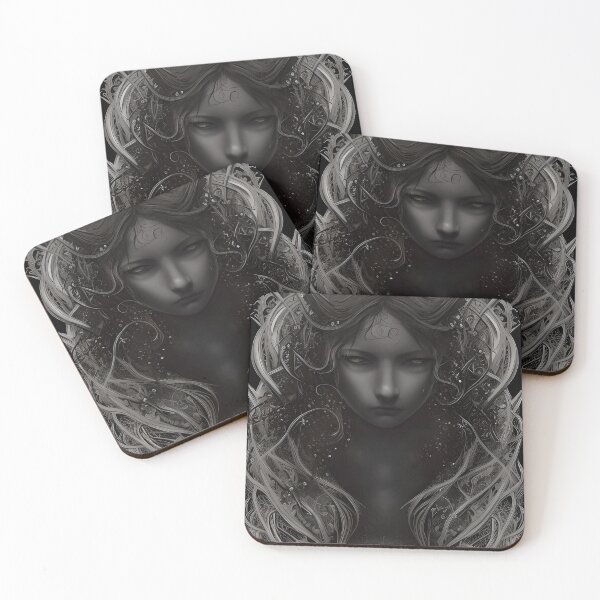 Item preview, Demon girl gothic poster designed and sold by Goatonfire.