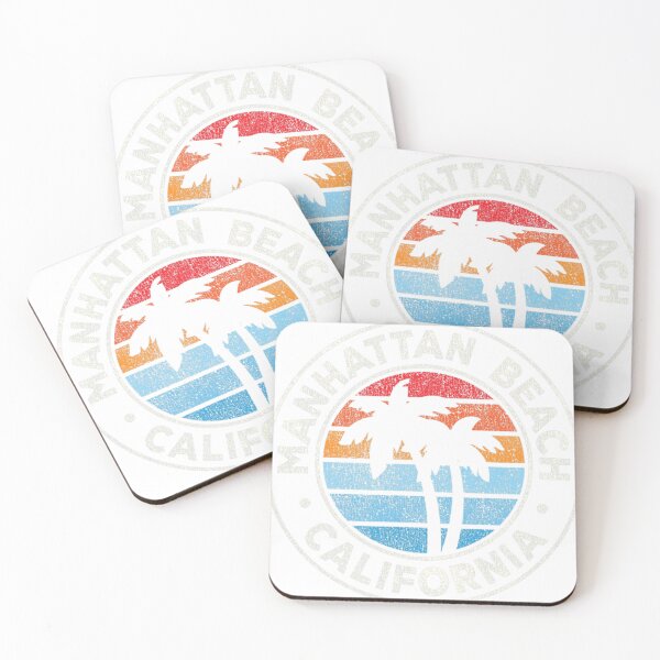 Item preview, Manhattan Beach California CA Vintage Graphic Retro 70s  designed and sold by satenadisoa.