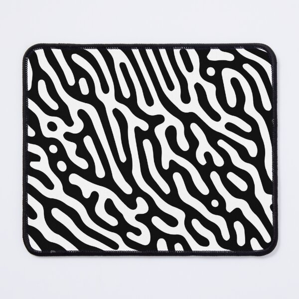Item preview, Turing Pattern In Black And White designed and sold by Patternawy.
