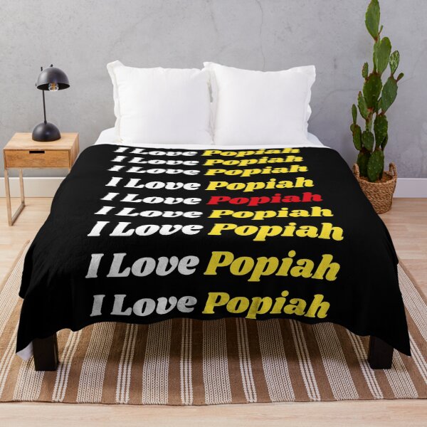 Item preview, 'I Love Popiah' Malay Cuisine - Delicious Food Text Based Design designed and sold by Ridiculam Toga.