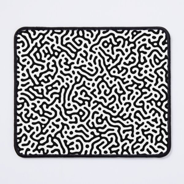 Item preview, Turing Pattern In Black And White designed and sold by Patternawy.