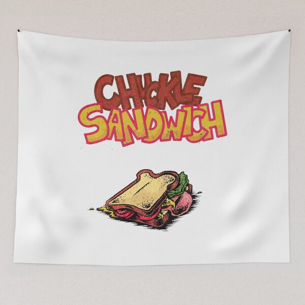 Item preview, Chuckle Sandwich Logo Chuckle Sandwich Merch Unisex Tshirt Blend Hoodie Long Sleeve Crewneck Sweatshirt designed and sold by HamsNa.