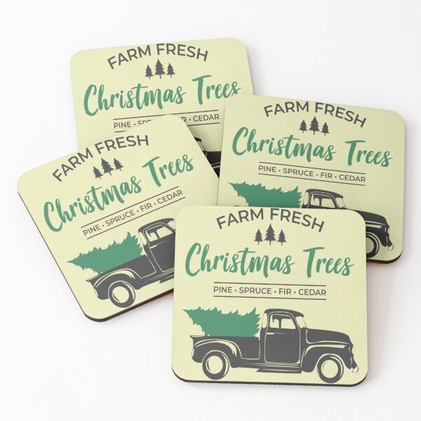 Item preview, farm fresh christmas trees designed and sold by KhalilahCary.