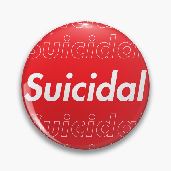 Item preview, Suicidal Red Logo Parody designed and sold by everything4eva.