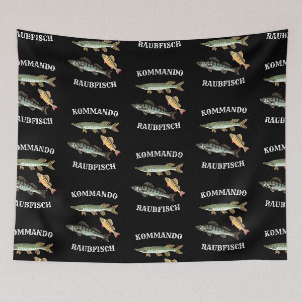 Item preview, Commando predatory fish - pike perch zander designed and sold by AUEROCHSE.