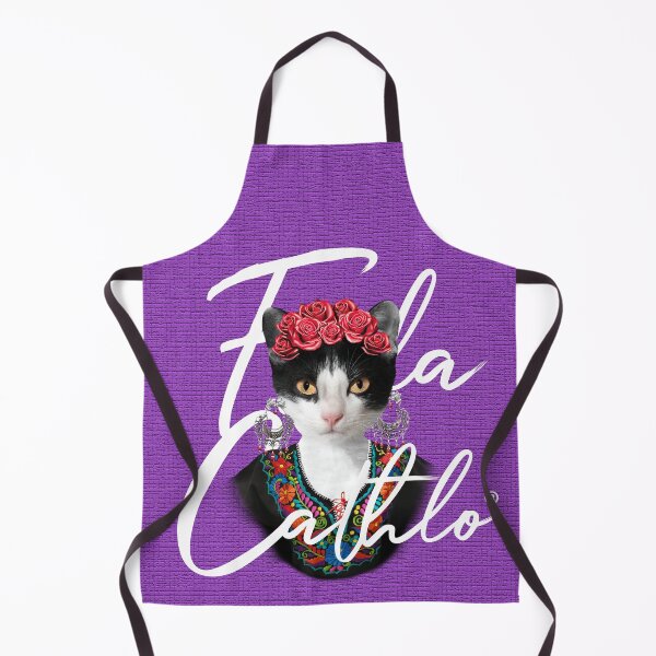 Item preview, Grape TXW back Cat Frida Cathlo version of - Frida Kahlo designed and sold by Jaime Ortiz.
