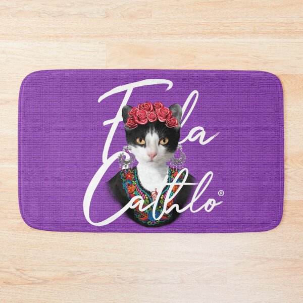 Item preview, Grape TXW back Cat Frida Cathlo version of - Frida Kahlo designed and sold by Jaime Ortiz.