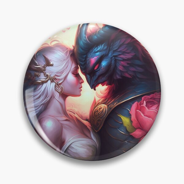 Item preview, Belle & Beast Dota 2 Love - Skywrath Mage & Vengeful Spirit designed and sold by danielstirling.