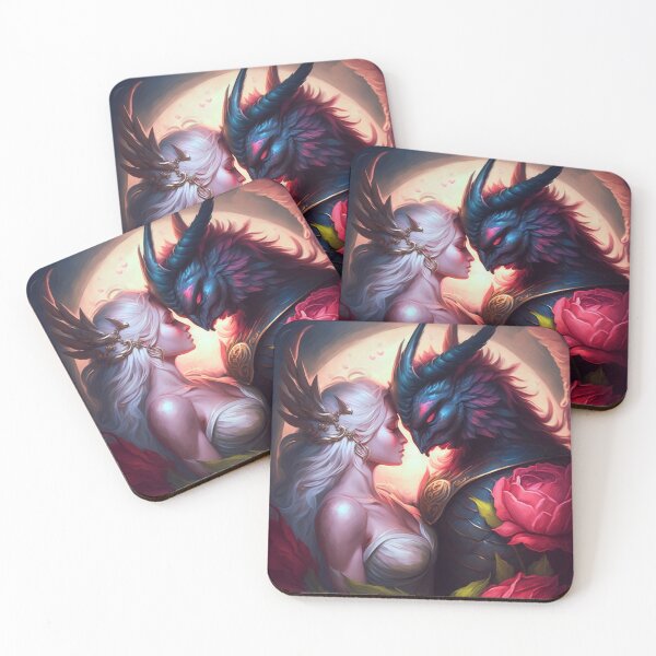 Item preview, Belle & Beast Dota 2 Love - Skywrath Mage & Vengeful Spirit designed and sold by danielstirling.