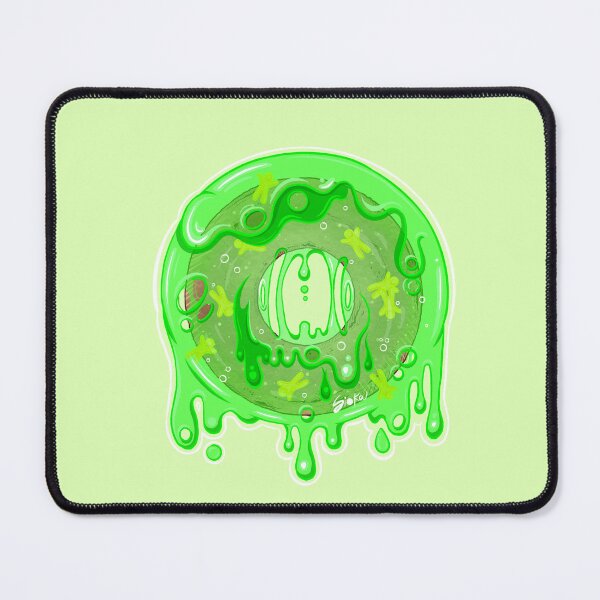 Item preview, Blop Slime Donut | Funny Food Street Sticker Art designed and sold by S1MoonKa.