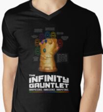 THE INFINITY GAUNTLET Men's V-Neck T-Shirt