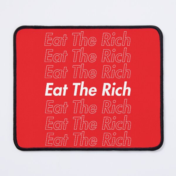 Item preview, Eat The Rich Red Logo Parody designed and sold by everything4eva.