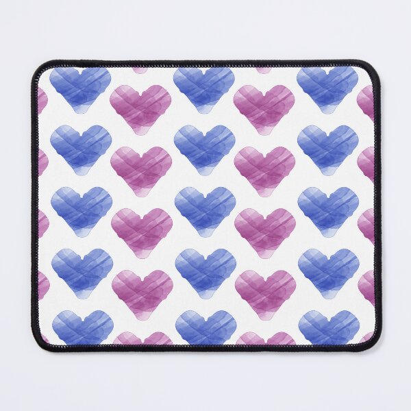 Item preview, Hearts, Hearts, Hearts - Seamless watercolor heart pattern designed and sold by wondertree.