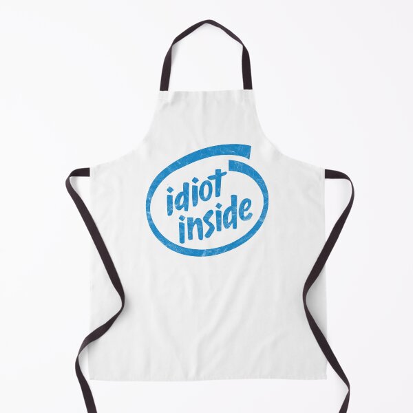 Item preview, Idiot Inside - Distressed Design designed and sold by risible.