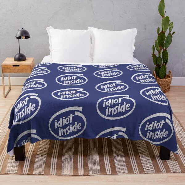 Item preview, Idiot Inside - Distressed Design designed and sold by risible.