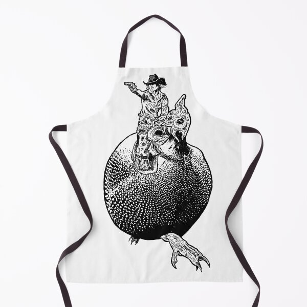 Item preview, Cowgirl on Fowl funny t-shirt design designed and sold by samspires.
