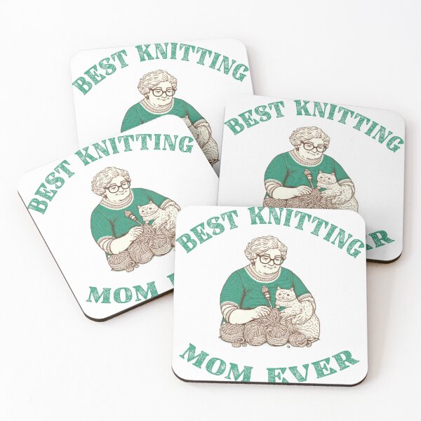Item preview, Best kniting mom ever cat designed and sold by RAX-X.