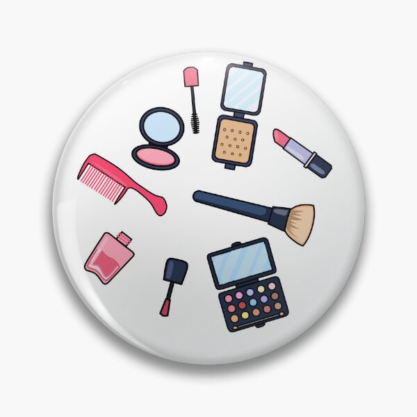 Item preview, Cosmetics / make-up cartoon illustration designed and sold by Misscartoon.