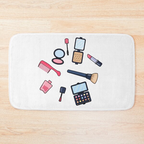 Item preview, Cosmetics / make-up cartoon illustration designed and sold by Misscartoon.